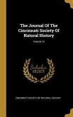 The Journal Of The Cincinnati Society Of Natural History; Volume 10