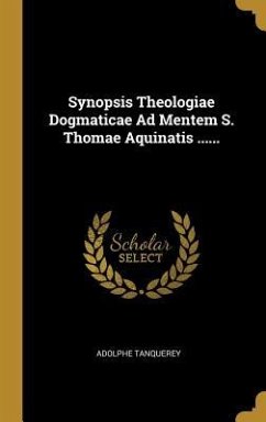 Synopsis Theologiae Dogmaticae Ad Mentem S. Thomae Aquinatis ......