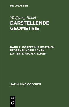 Körper mit krummen Begrenzungsflächen. Kotierte Projektionen (eBook, PDF) Cover Körper mit krummen Begrenzungsflächen. Kotierte Projektionen (eBook, PDF)
