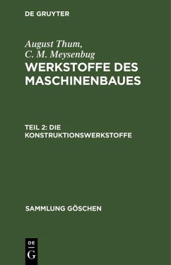 Cover Die Konstruktionswerkstoffe (eBook, PDF)