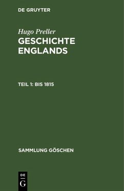 Bis 1815 (eBook, PDF) - Preller, Hugo