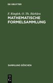 Mathematische Formelsammlung (eBook, PDF)