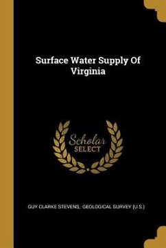 Surface Water Supply Of Virginia