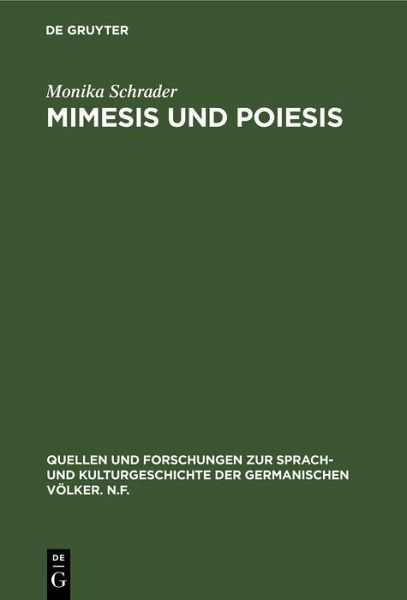 Mimesis und Poiesis (eBook, PDF) Mimesis und Poiesis (eBook, PDF)