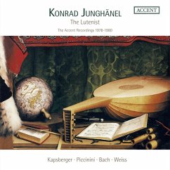 Konrad Junghänel-The Lutenist-The Accent Rec. - Junghänel,Konrad