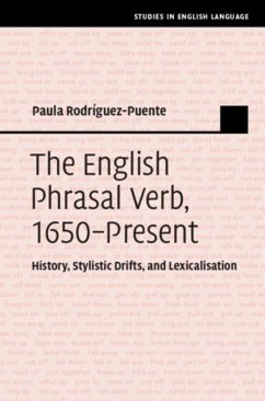 English Phrasal Verb, 1650-Present (eBook, PDF) - Rodriguez-Puente, Paula