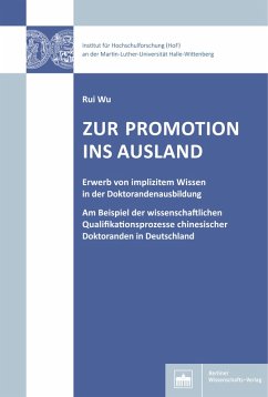 Cover Zur Promotion ins Ausland (eBook, PDF)