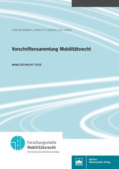 Vorschriftensammlung Mobilitätsrecht (eBook, PDF)
