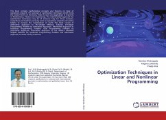 Optimization Techniques in Linear and Nonlinear Programming - Khobragade, Namdeo;Lokhande, Kalpana;Khot, Pradip