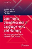 Community Based Research in Language Policy and Planning