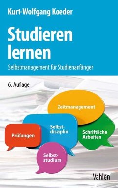 Studieren lernen - Koeder, Kurt-Wolfgang