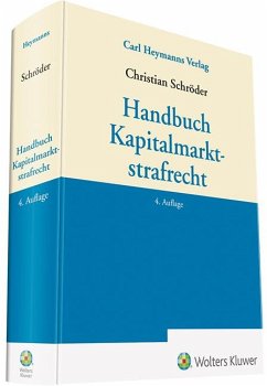 Handbuch Kapitalmarktstrafrecht - Schröder, Christian