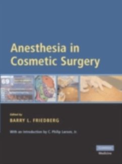 Cover Anesthesia in Cosmetic Surgery (eBook, PDF)
