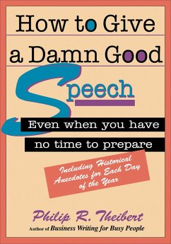 Cover How to Give a Damn Good Speech (eBook, ePUB)