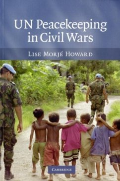 UN Peacekeeping in Civil Wars (eBook, PDF) - Howard, Lise Morje