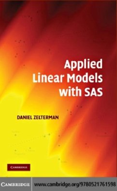 Applied Linear Models with SAS (eBook, PDF) - Zelterman, Daniel