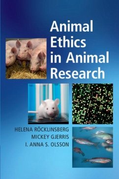 Animal Ethics in Animal Research (eBook, PDF) - Rocklinsberg, Helena