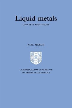 Liquid Metals (eBook, PDF) - March, Norman Henry