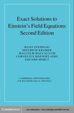 Cover Exact Solutions of Einstein's Field Equations (eBook, PDF)