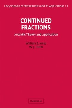 Cover Continued Fractions (eBook, PDF)
