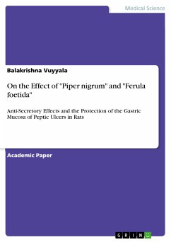 On the Effect of &quote;Piper nigrum&quote; and &quote;Ferula foetida&quote; (eBook, PDF)
