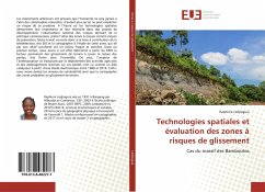 Technologies spatiales et évaluation des zones à risques de glissement - Ledjioguia, Raphinie