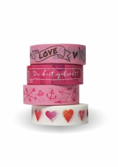 Washi Tapes Set Rosa 