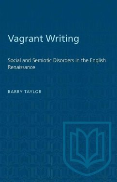 Vagrant Writing - Taylor, Barry