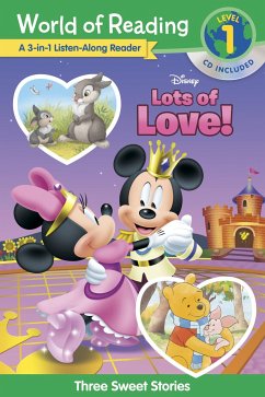 World of Reading: Disney's Lots of Love Collection 3-In-1 Listen Along Reader-Level 1 - Disney Books