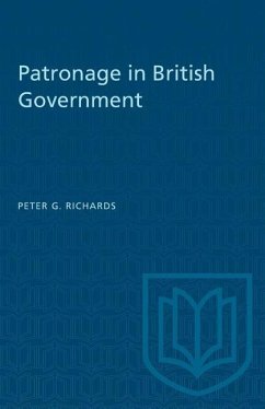 Patronage in British Government - Richards, Peter G