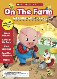 On the Farm Wipe-Clean Activity Book - Scholastic Teaching Resources