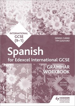 Cover Edexcel International GCSE Spanish Grammar Workbook Second Edition