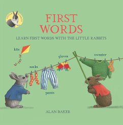 Little Rabbits' First Words: Learn First Words with the Little Rabbits - Baker, Alan