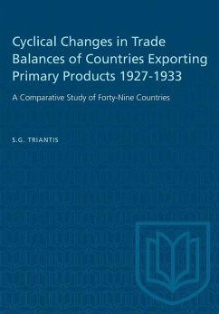 Cyclical Changes in Trade Balances of Countries Exporting Primary Products 1927-1933 - Triantis, S G