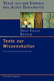 Texte zur Wissenskultur (eBook, PDF)