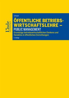 Öffentliche Betriebswirtschaftslehre - Public Management (eBook, PDF) - Schauer, Reinbert