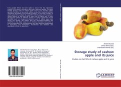 Storage study of cashew apple and its juice - Bhuwad, Ashish