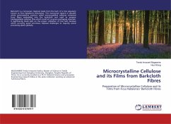 Microcrystalline Cellulose and its Films from Barkcloth Fibres