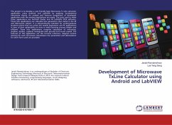 Development of Microwave TxLine Calculator using Android and LabVIEW
