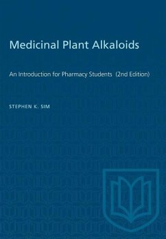 Medicinal Plant Alkaloids - K Sim, Stephen