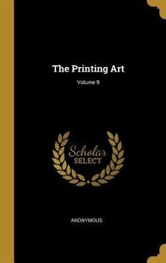 Cover The Printing Art; Volume 9