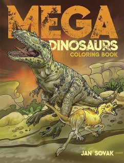 Mega Dinosaurs Coloring Book - Sovak, Jan