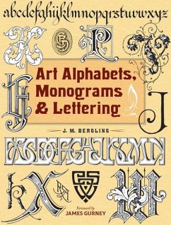 Art Alphabets, Monograms, and Lettering - Bergling, Jm