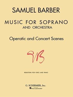 Music for Soprano and Orchestra: Voice and Piano