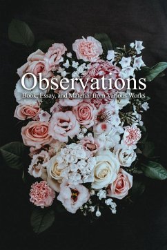 Observations, Book, Essay, and Material from Various Works - Lund, Brandon J.