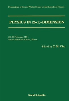 Physics in 2+1 Dimension - Proceedings of the 2nd Winter School on Mathematical Physics