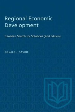 Regional Economic Development - Savoie, Donald