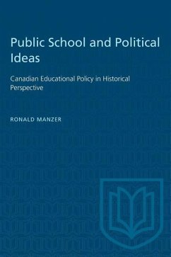 Public School and Political Ideas - Manzer, Ronald