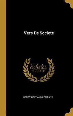 Vers De Societe