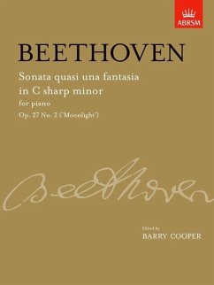 Sonata quasi una fantasia in C sharp minor, Op. 27 No. 2 ('Moonlight')